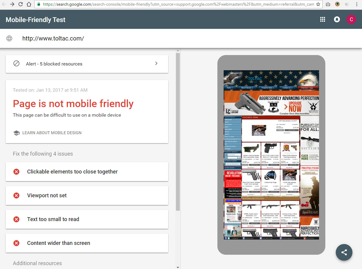 Does your website work on Mobile?
